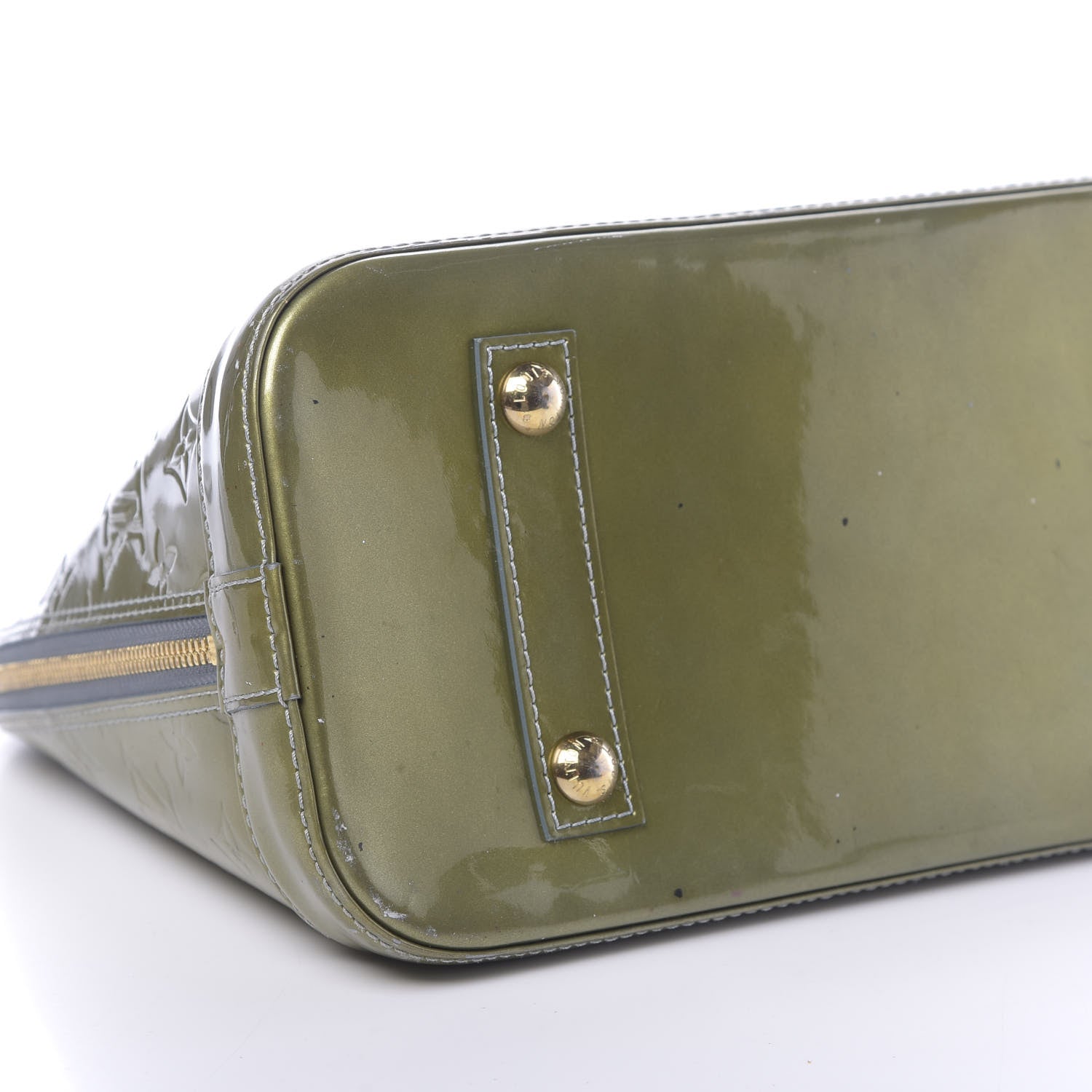 Louis Vuitton Vernis Alma PM Givre 13 of 15