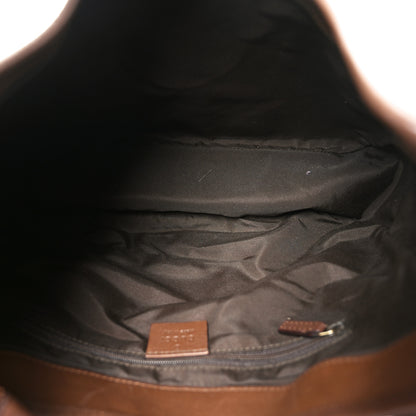 Gucci Monogram Jackie O Hobo Dark Brown 5 of 10