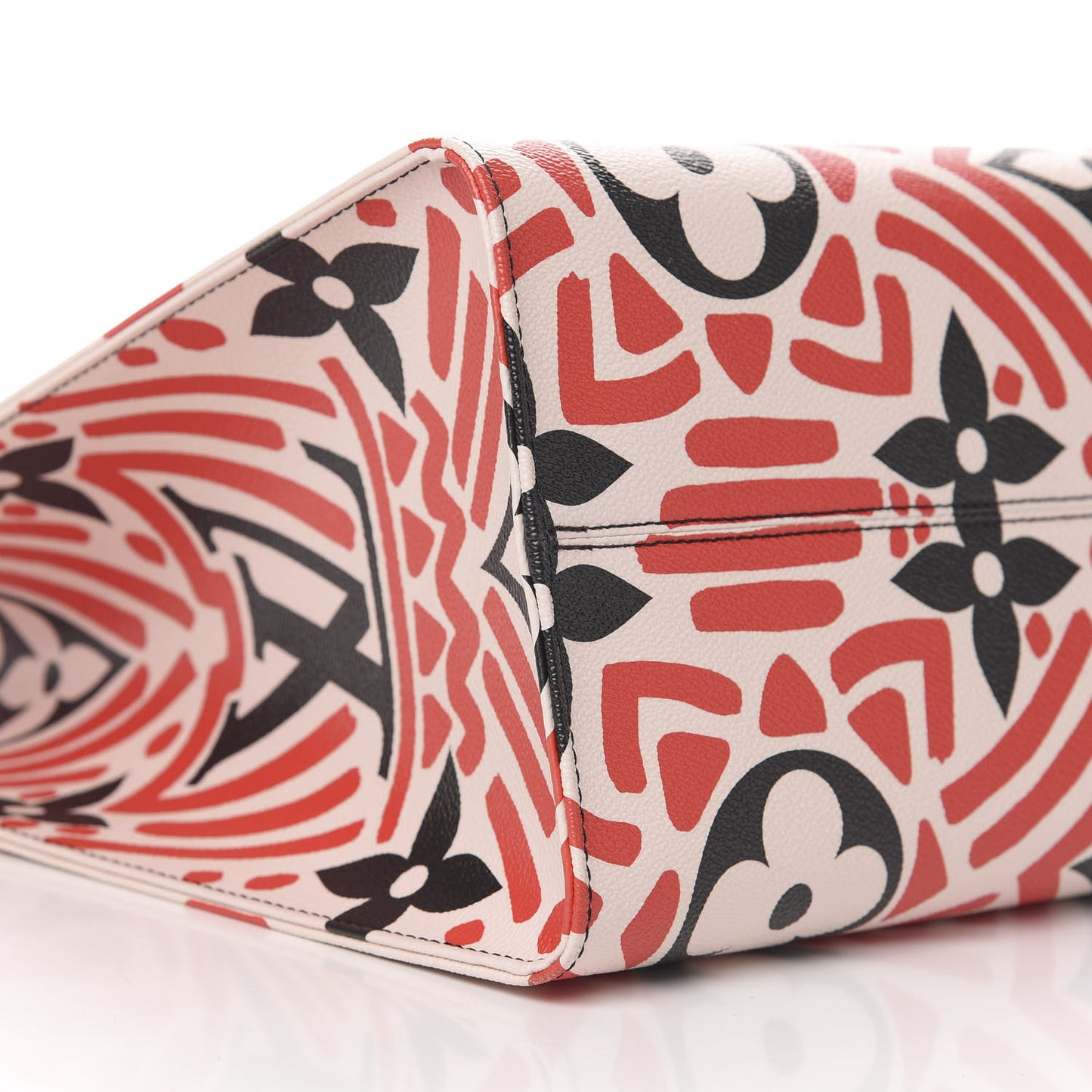 Monogram Giant Crafty Onthego GM Creme Rouge Black