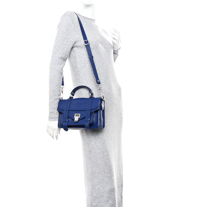 Proenza Schouler Lambskin Tiny PS1 Satchel Royal Blue 2 of 14