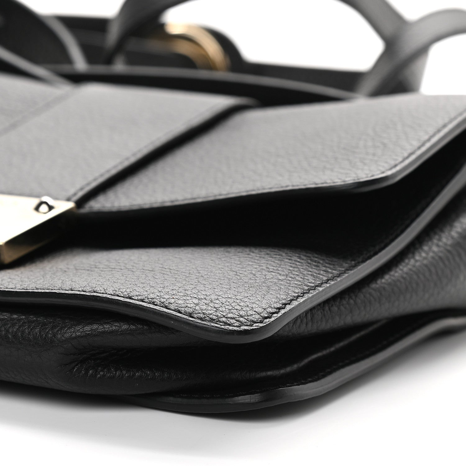 Jimmy Choo Grainy Pebbled Rebel Crossbody Bag Black 8 of 8