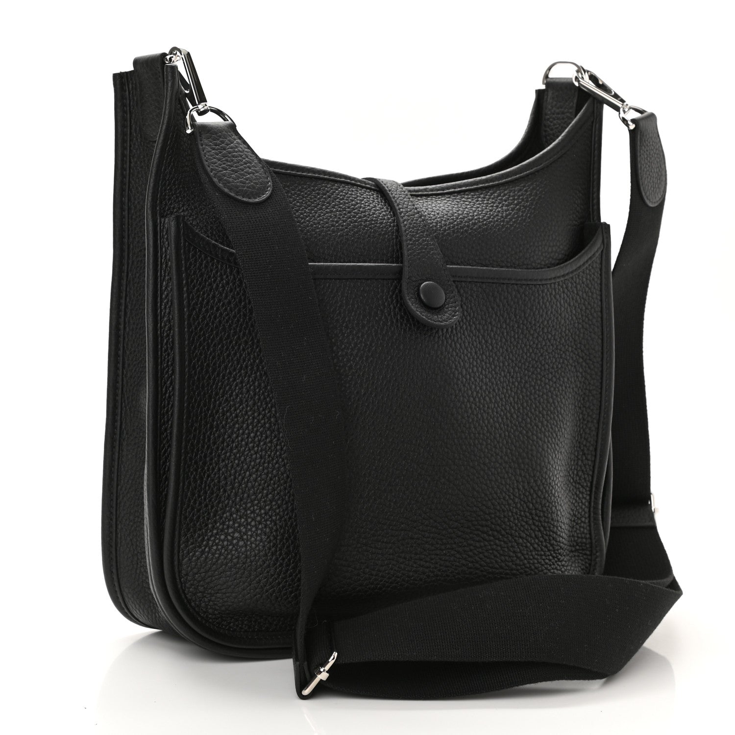 Hermes Taurillon Clemence Evelyne III PM Black 3 of 11