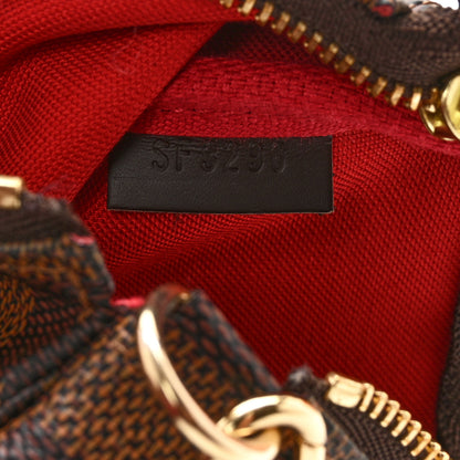 Louis Vuitton Damier Ebene Mini Pochette Accessories 7 of 10