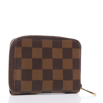 Louis Vuitton Damier Ebene Zippy Coin Purse 3 of 8