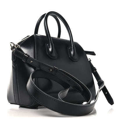 Givenchy Shiny Lord Calfskin Mini Antigona Black 3 of 10