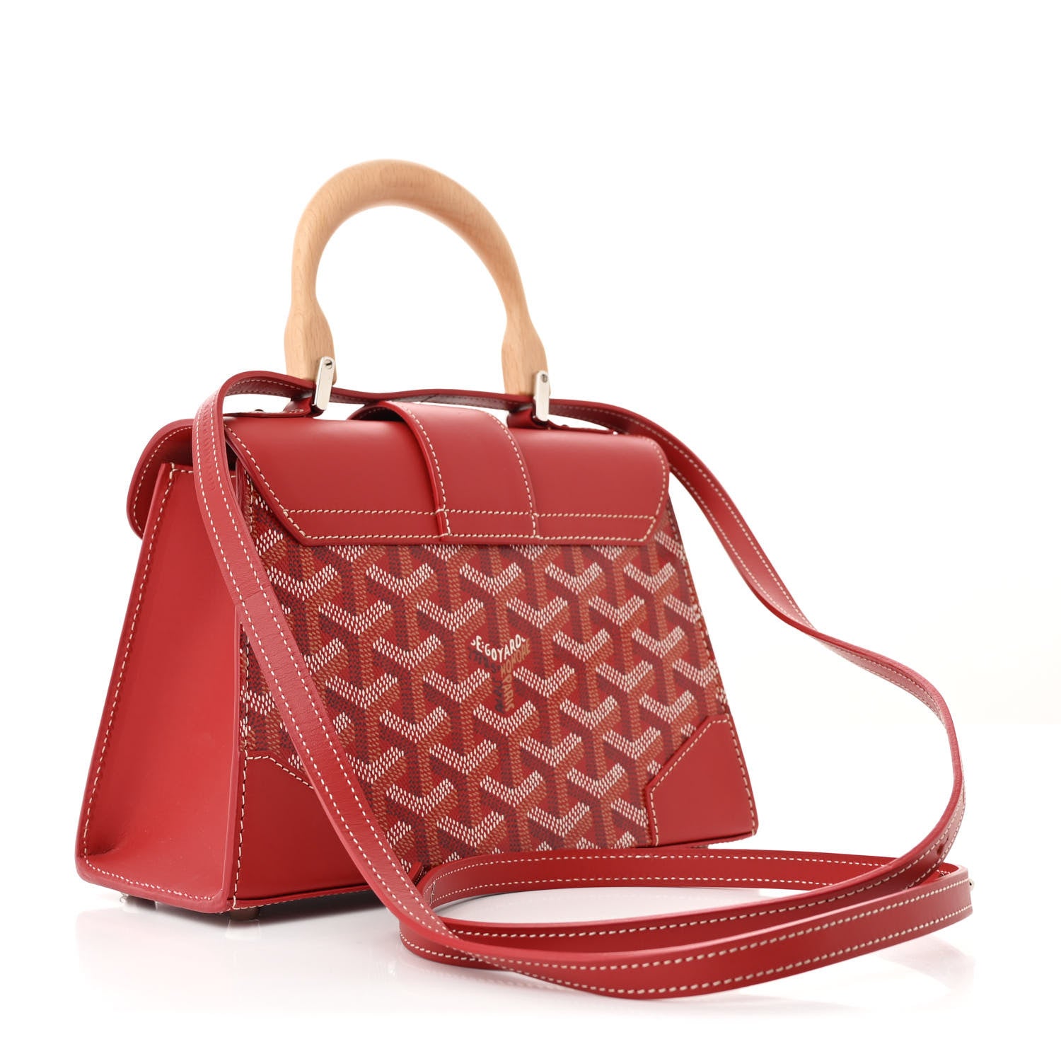 Goyard Goyardine Structure Mini Saigon Red 3 of 10