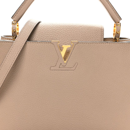 Louis Vuitton Taurillon Capucines PM Galet 7 of 9