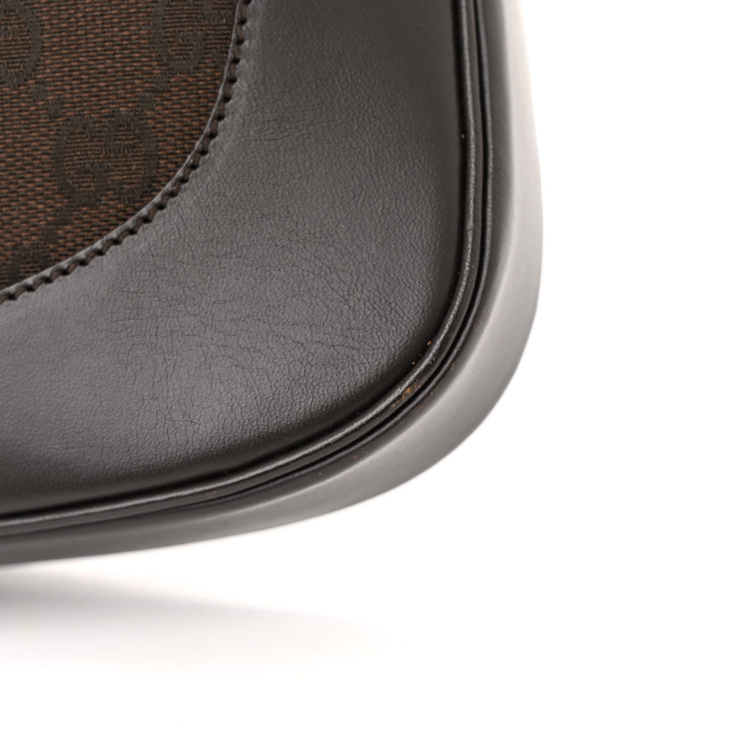 Gucci Monogram Small Jackie O Hobo Dark Brown 11 of 14