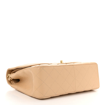 Chanel Caviar Quilted Jumbo Double Flap Beige 4 of 10
