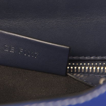 Givenchy Calfskin Mini Pandora Box Logo Strap Crossbody Bag Moroccan Blue 6 of 9