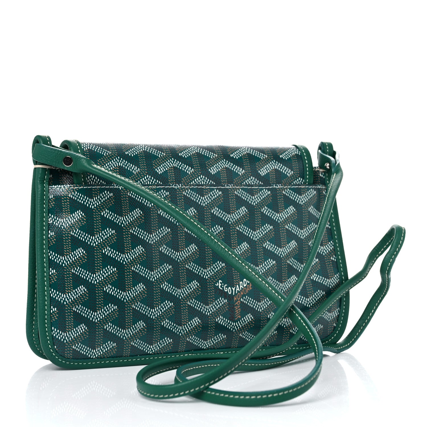 Goyard Goyardine Plumet Wallet Clutch Green 3 of 8