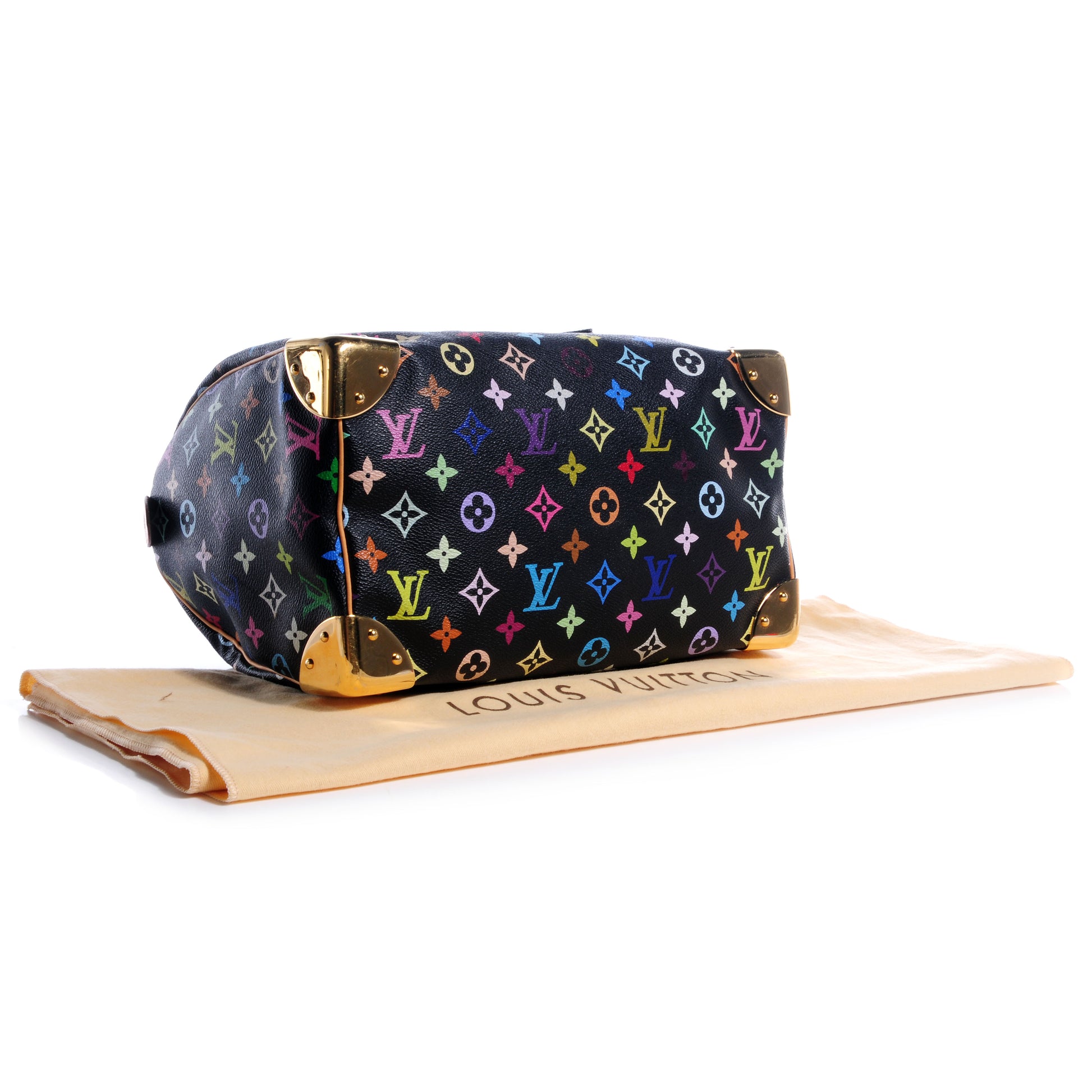 Louis Vuitton Monogram Multicolor Speedy 30 Black 4 of 7