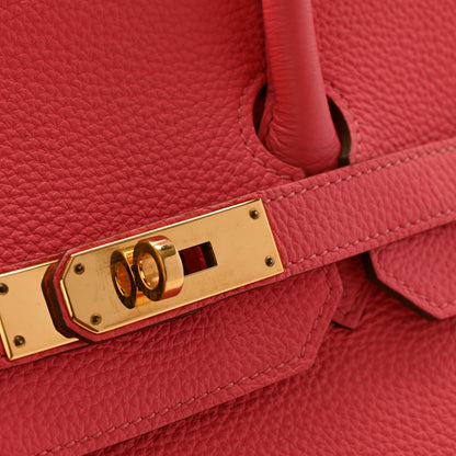 Hermes Togo Birkin 35 Rose Lipstick 14 of 14