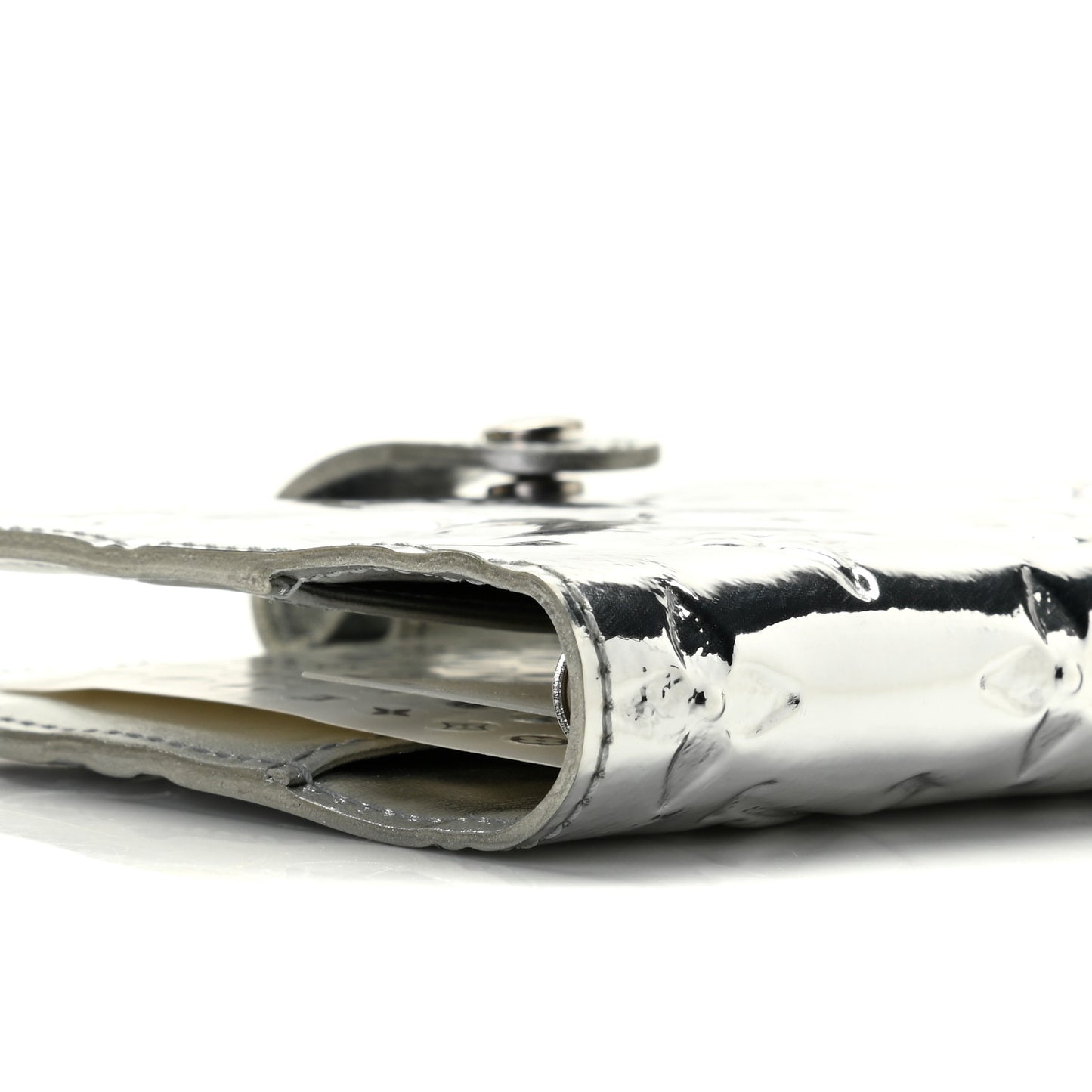 Monogram Miroir Small Ring Agenda Silver