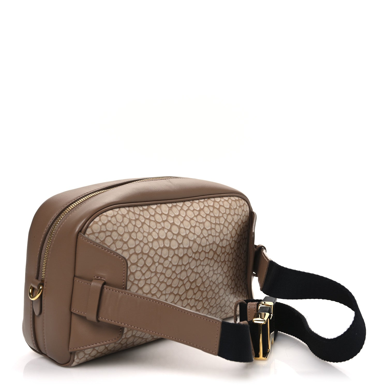 Burberry Calfskin Stingray Print Cube Bumbag Light Sand 3 of 11
