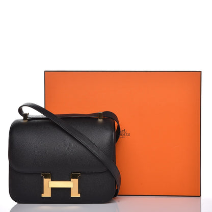 Hermes Epsom Constance 24 Black 21 of 21