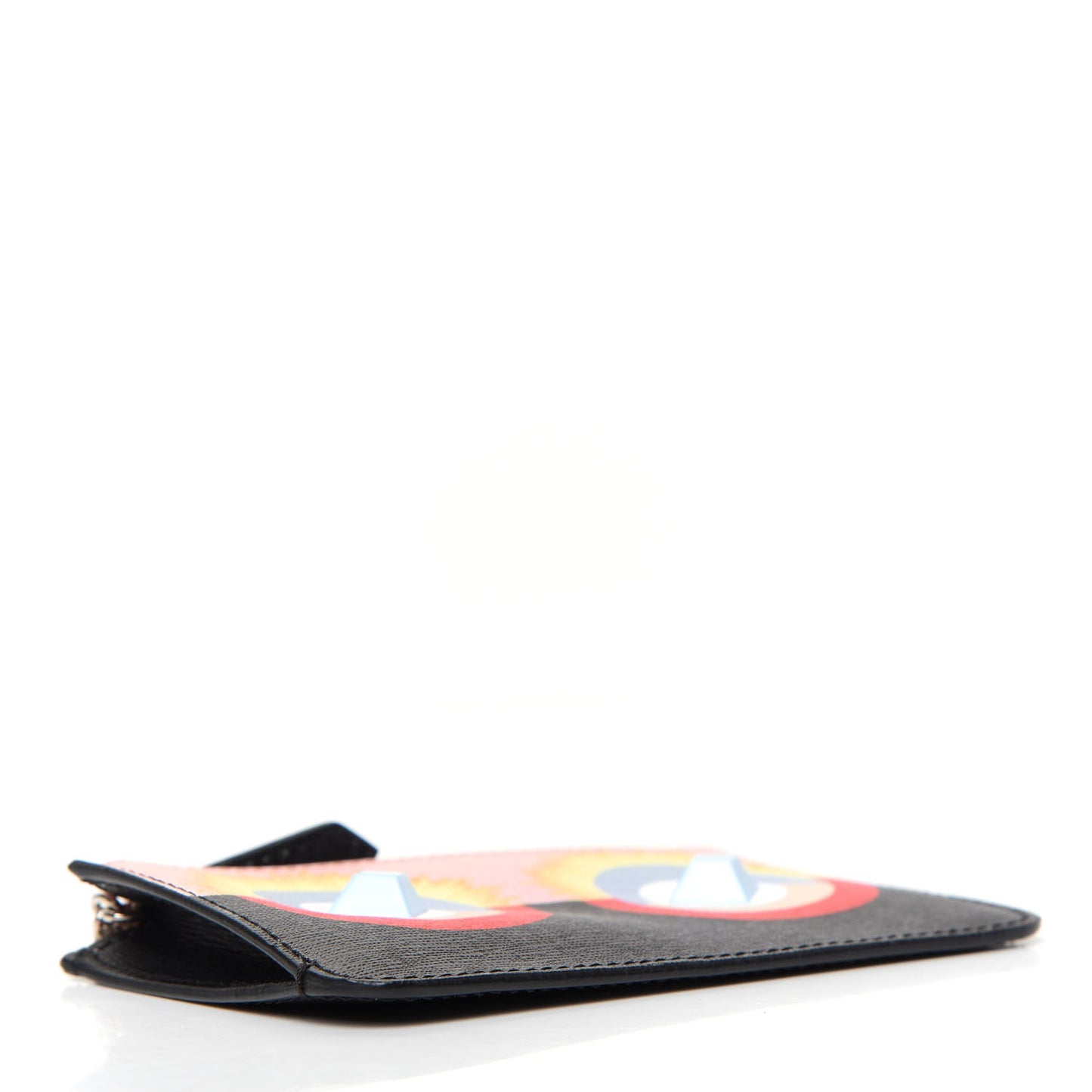 Vitello Elite Century Hypnoteyes Studded Coin Pouch Key Case Bubblegum Multicolor