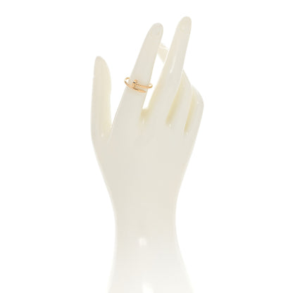 Cartier 18K Yellow Gold Small Juste Un Clou Ring 54 7 2 of 5