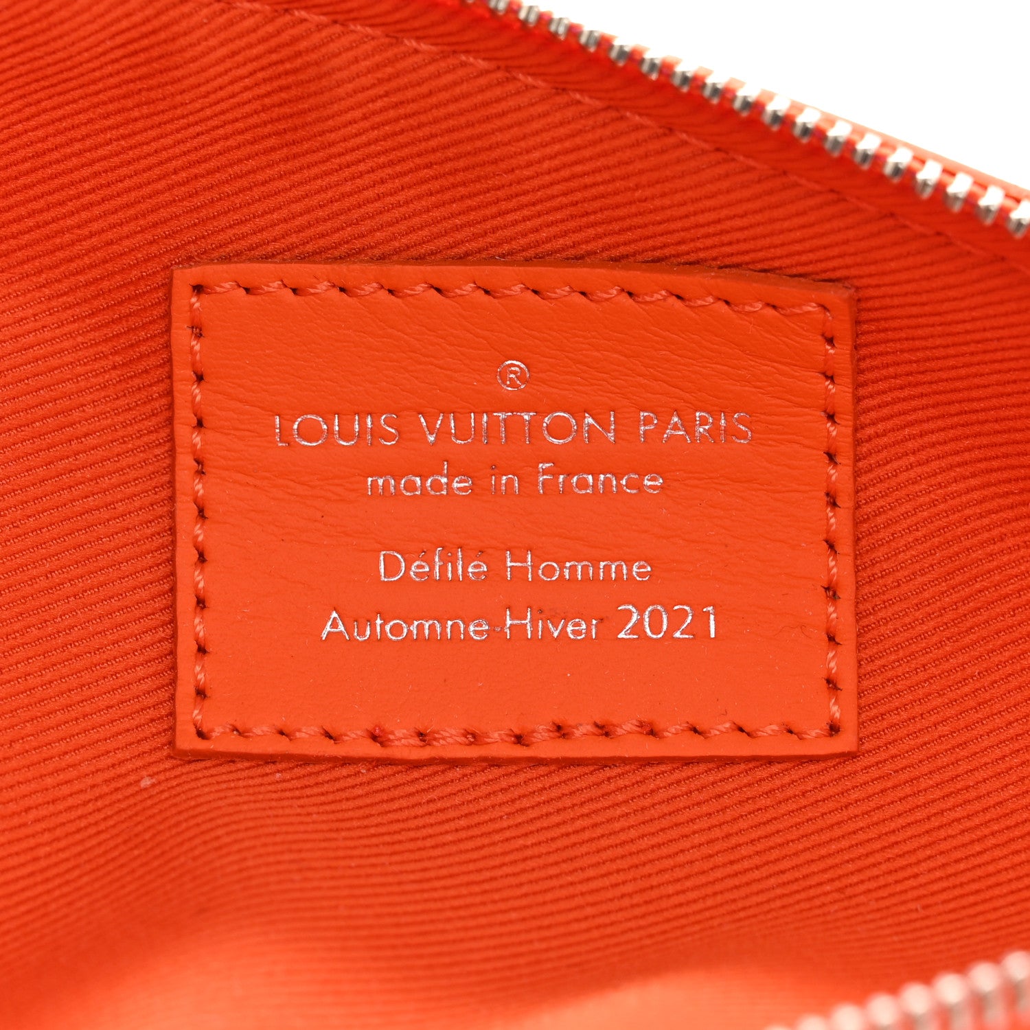 Louis Vuitton Monogram Carrot Pouch Orange 4 of 5