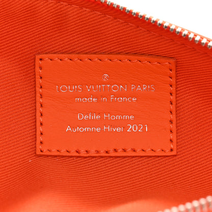 Louis Vuitton Monogram Carrot Pouch Orange 4 of 5