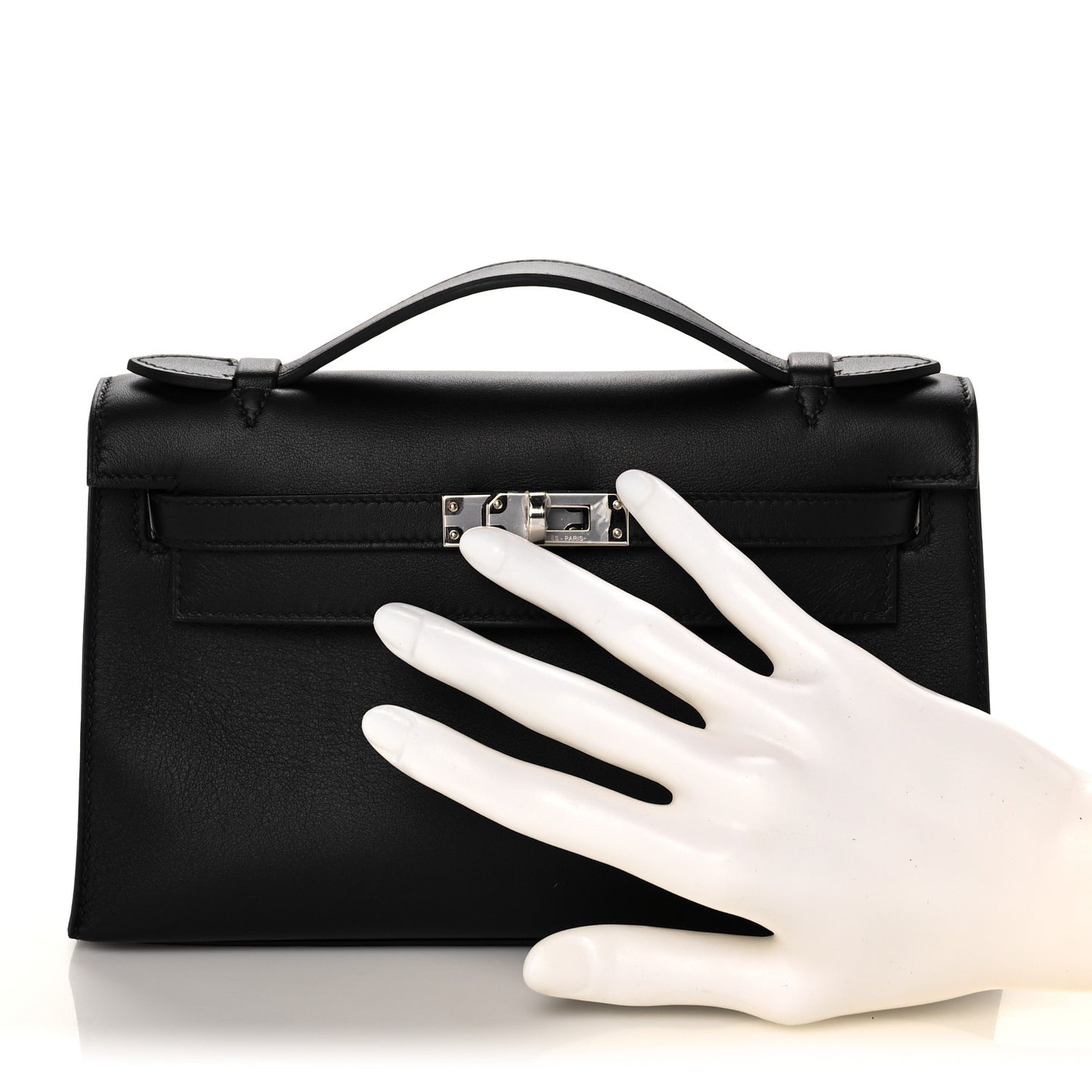 Swift Kelly Pochette Clutch Black