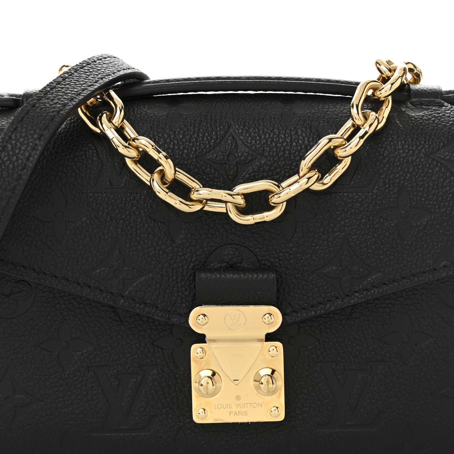 Louis Vuitton Empreinte Pochette Metis East West Black 7 of 9
