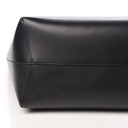 Mansur Gavriel Calfskin Large Shopping Tote Black Flamma 22 of 24