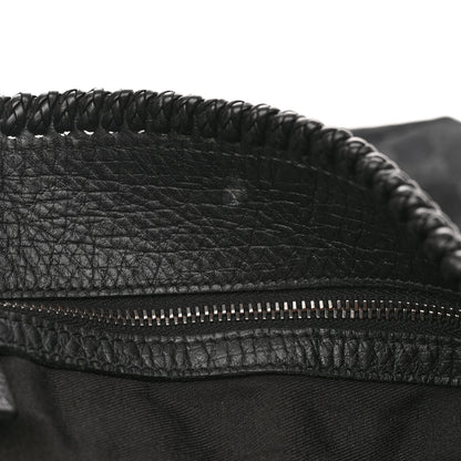 Gucci Monogram Large Horsebit Chain Hobo Black 8 of 14