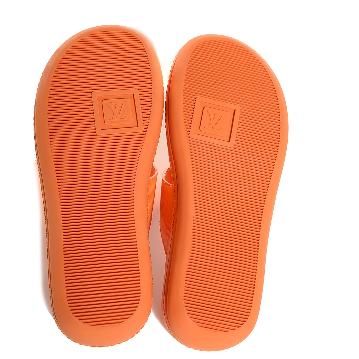 Louis Vuitton Epi Borneo Thong Sandals 36.5 Mandarine 7 of 7