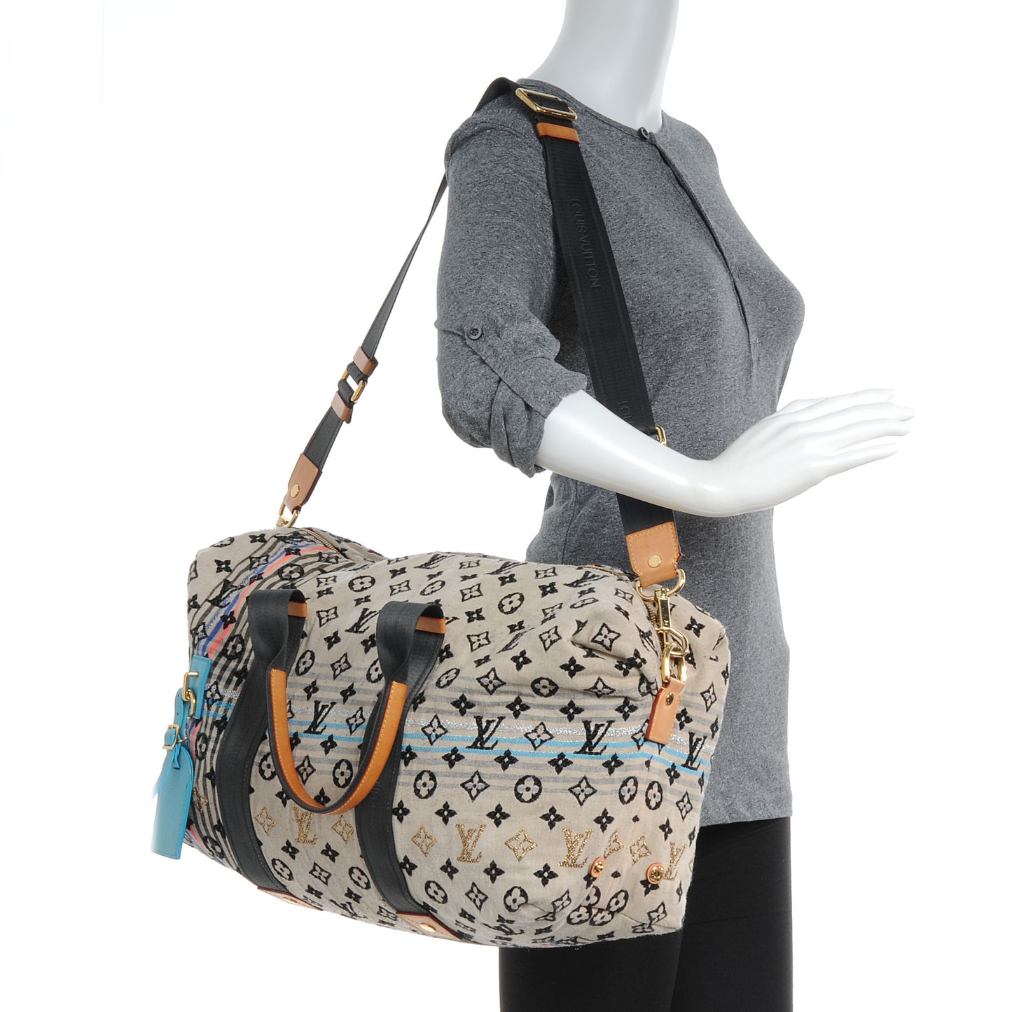 Monogram Cheche Tuareg Blue