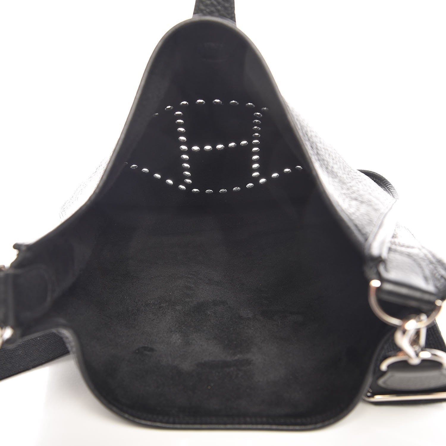 Hermes Taurillon Clemence Evelyne III GM Black 5 of 10