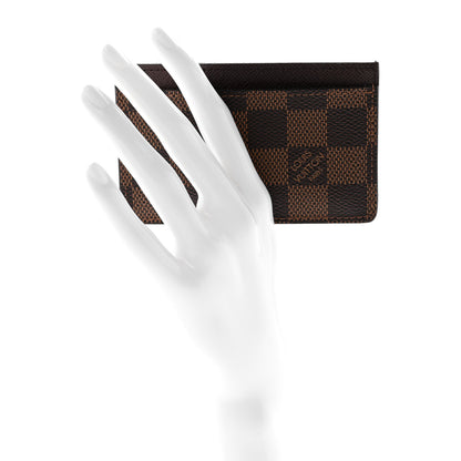 Louis Vuitton Damier Ebene Card Holder 2 of 7