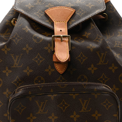 Louis Vuitton Monogram Montsouris GM Backpack 7 of 9