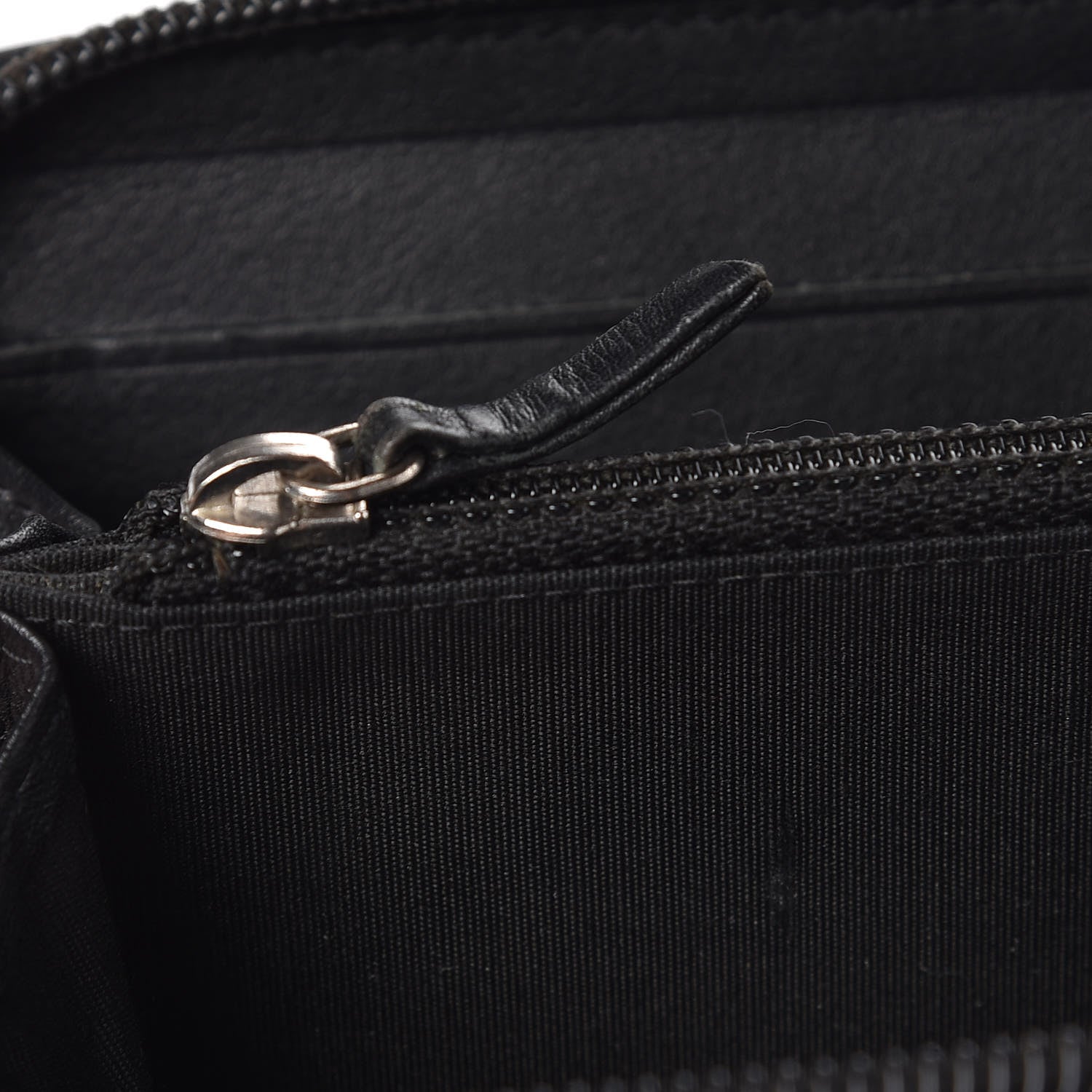 Chanel Caviar Timeless CC Zip Around Wallet Black 13 of 16
