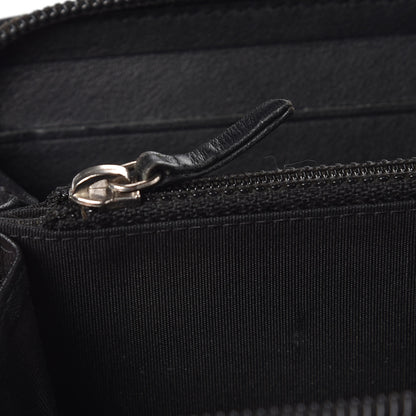 Chanel Caviar Timeless CC Zip Around Wallet Black 13 of 16