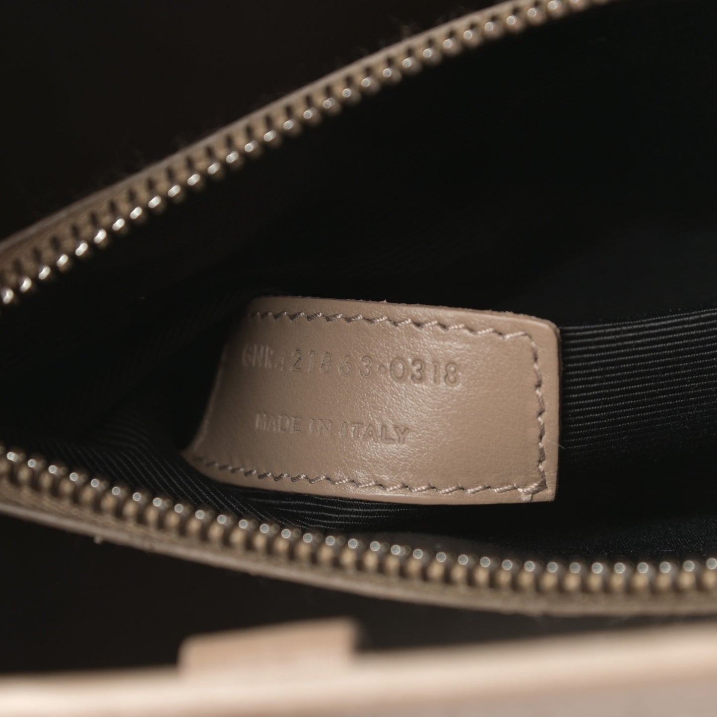 Calfskin Crocodile Embossed Baby Sac De Jour Brown