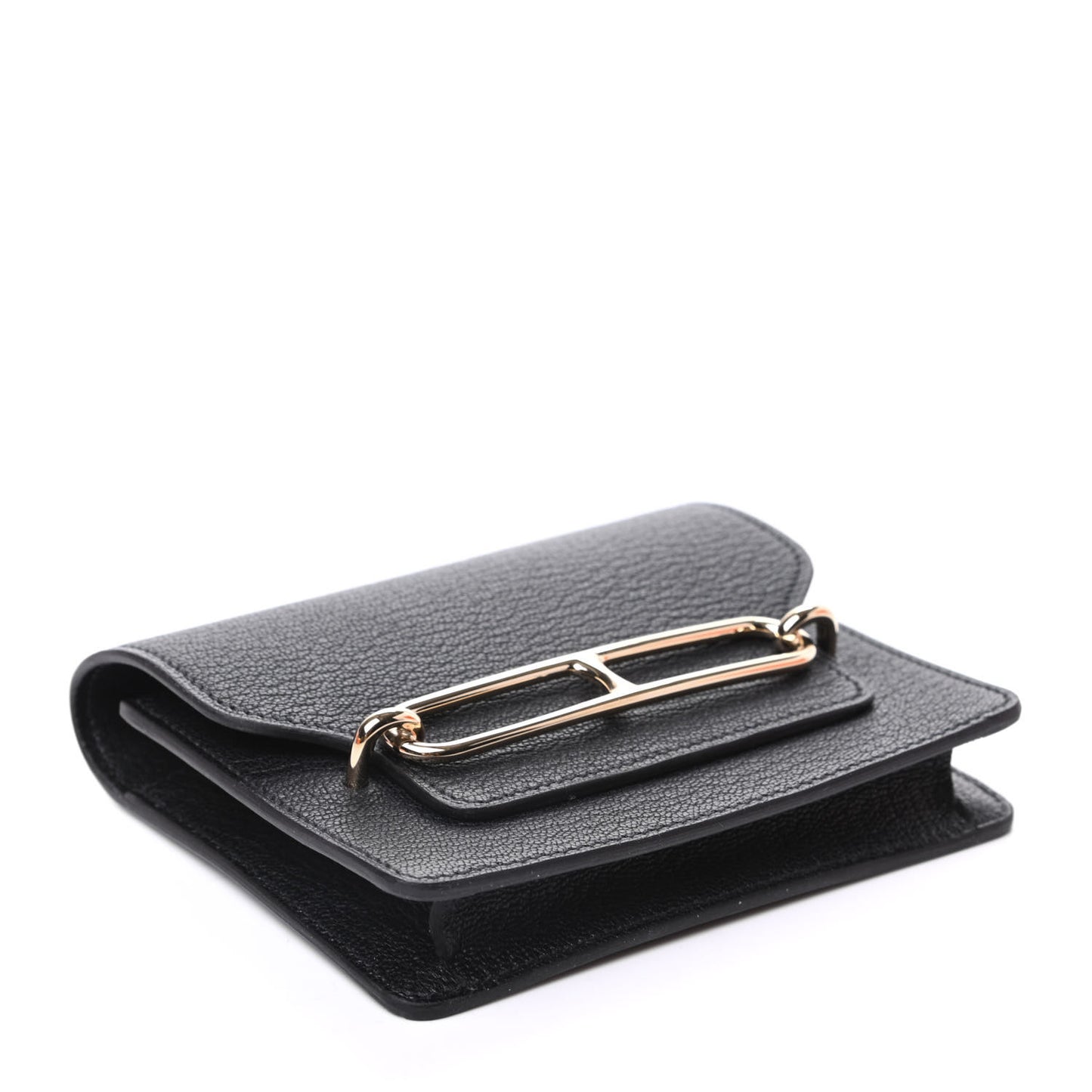 Chevre Mysore Roulis Slim Wallet Black