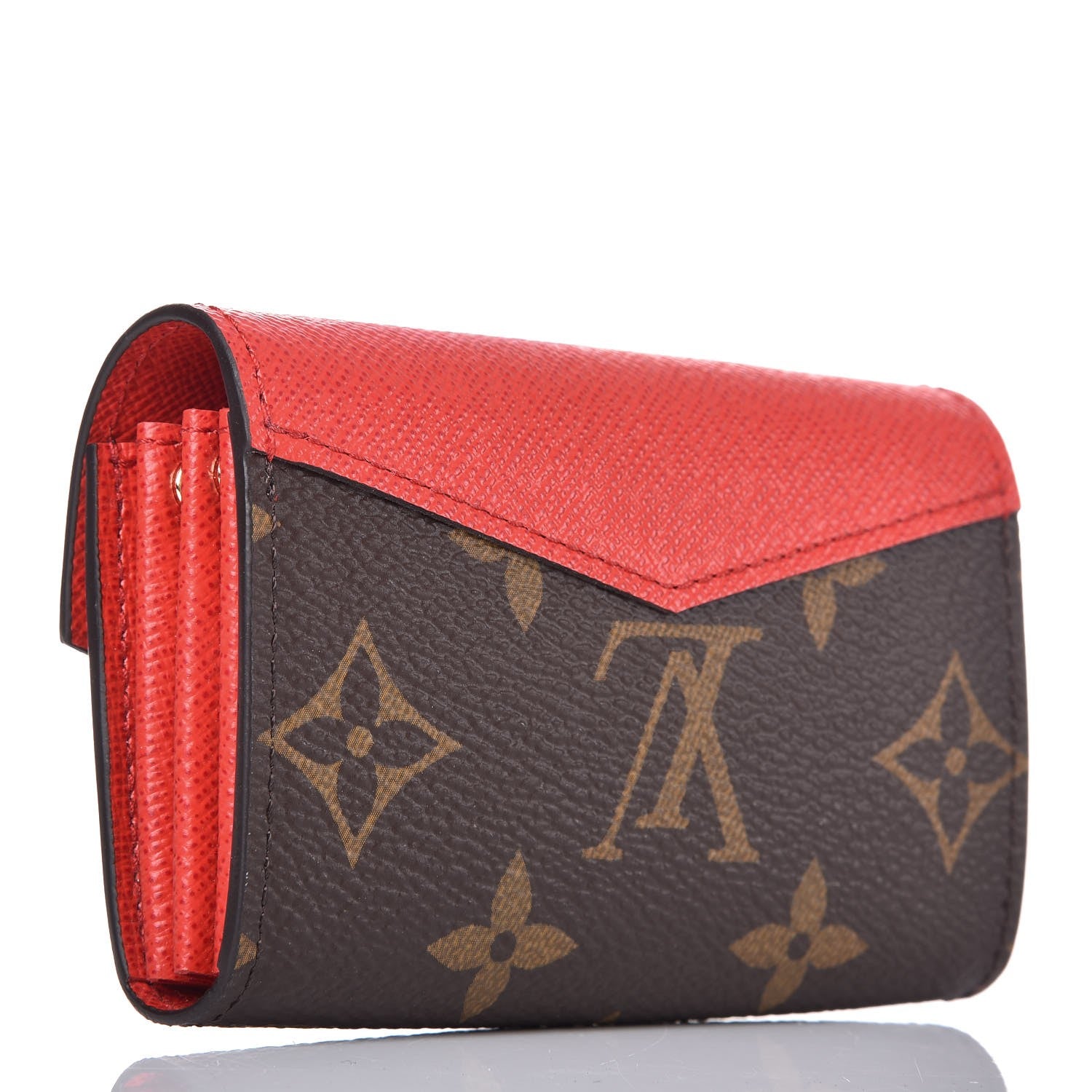 Louis Vuitton Monogram Sarah Multicartes Coquelicot 3 of 6