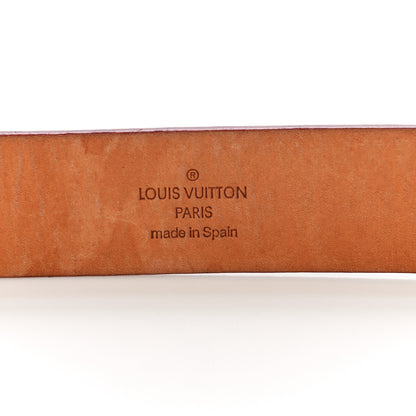 Louis Vuitton Monogram Multicolor Ceinture Belt 80 32 White 3 of 9