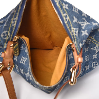 Louis Vuitton Denim Baggy GM Blue 5 of 7
