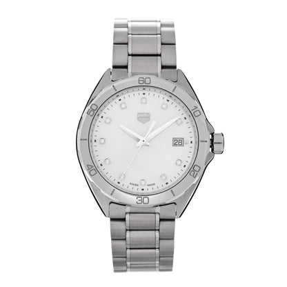 Tag Heuer Stainless Steel Diamond Mother of Pearl 35mm Formula 1 Lady Quartz Watch WBJ1319 1 of 5