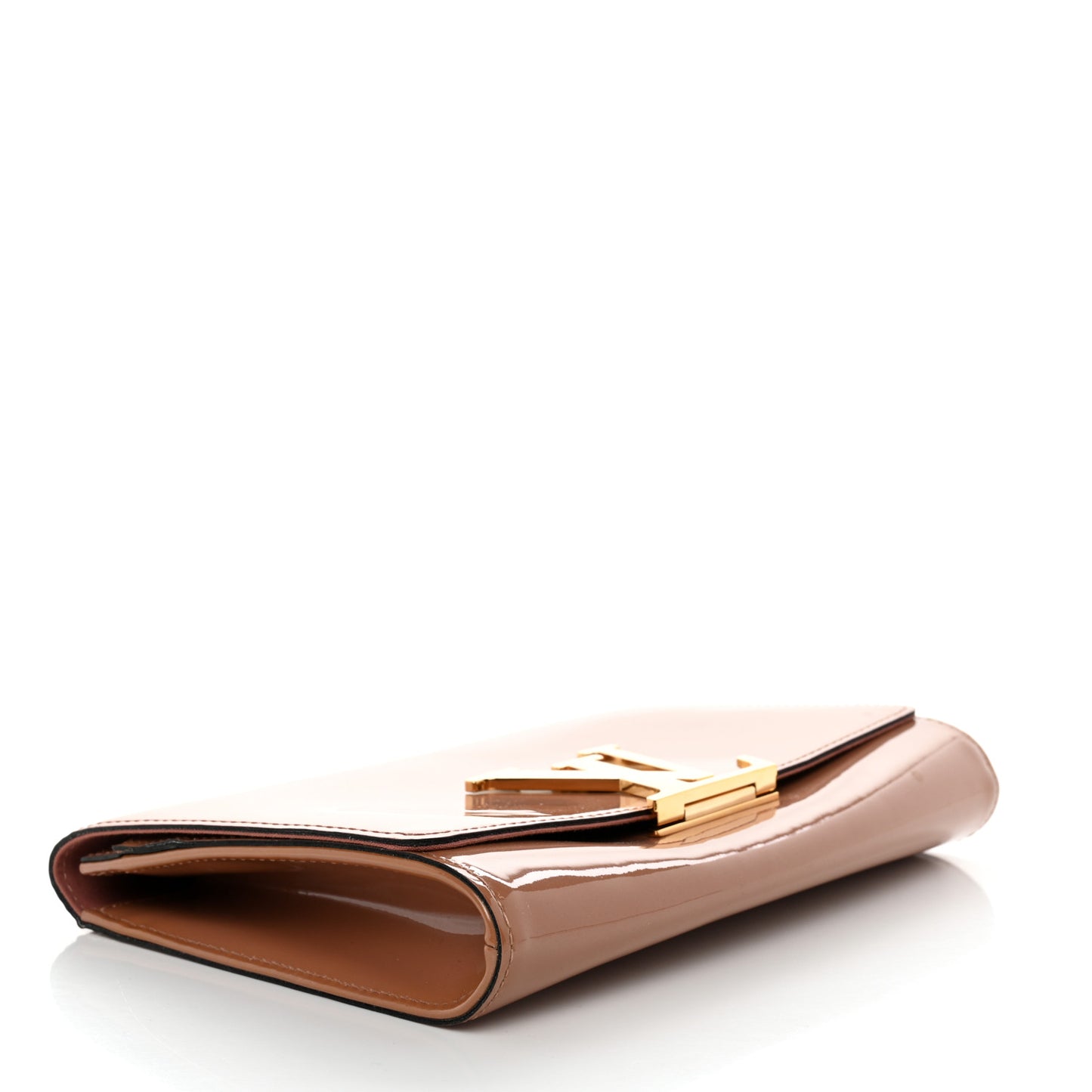 Patent Louise New Sobe Clutch Rose Velours