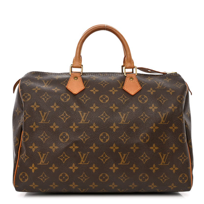 Louis Vuitton Monogram Speedy 35 1 of 15