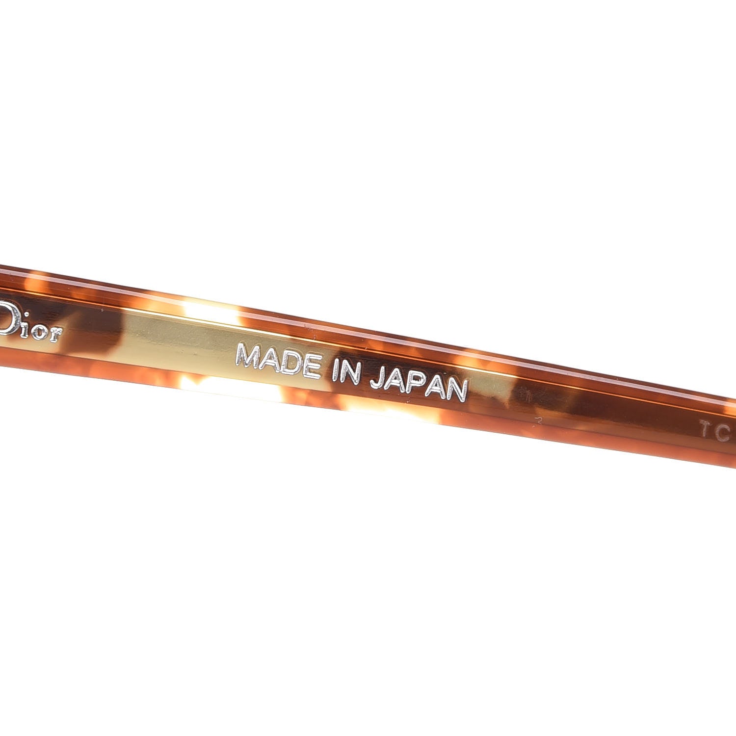 Christian Dior Elliptic Sunglasses Brown Havana 9 of 11