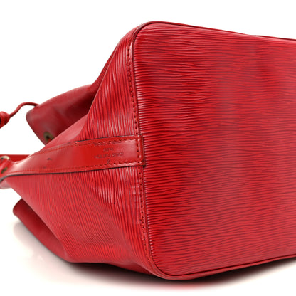 Louis Vuitton Epi Petit Noe Castillan Red 9 of 11