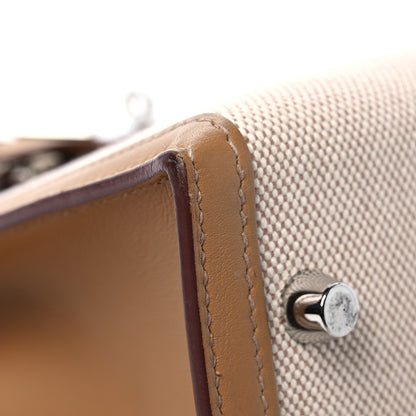 Hermes Toile H Swift Kelly Sellier 28 Ecru Biscuit 14 of 14