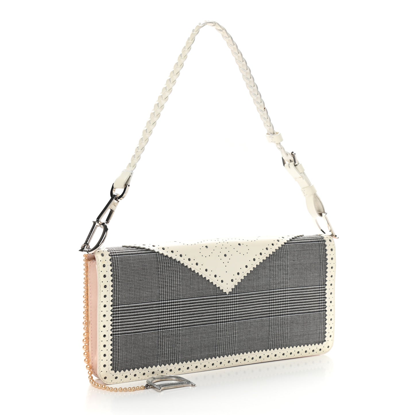 Fabric D Trick Shoulder Bag