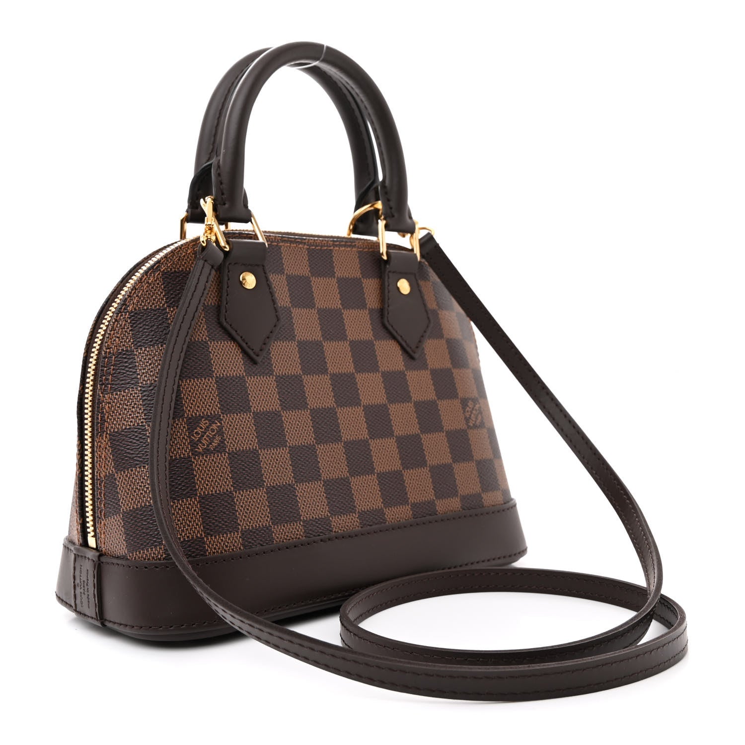 Louis Vuitton Damier Ebene Alma BB 2 of 9