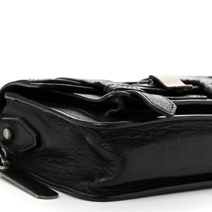 Proenza Schouler Lambskin Micro PS1 Satchel Black 8 of 9