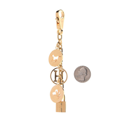 Hermes Breloque Bag Charm Gold 2 of 5